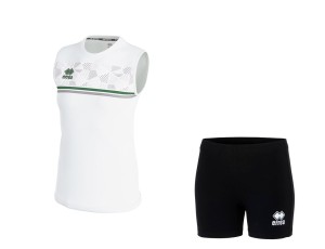 DIVINA/VOLLEYBALL biało-zielono-szary