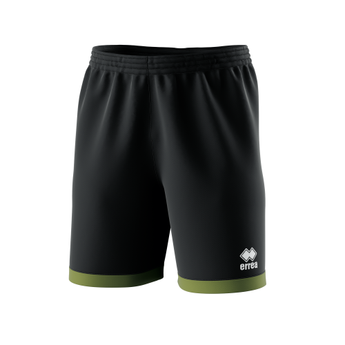 Spodenki BARNEY czarno-zielone