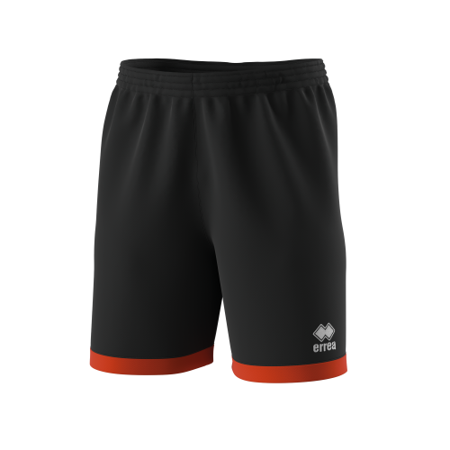 Spodenki BARNEY czarno-pomarańczowe