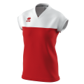 Koszulka damska BESSY czerwono-biała