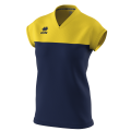 Koszulka damska BESSY granatowo-żółta