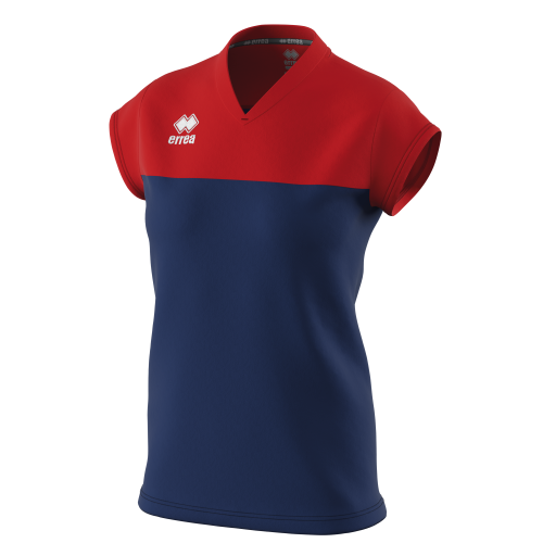 Koszulka damska BESSY granatowo-czerwona