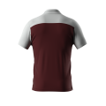 Koszulka Polo BOB bordowo-biała