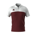 Koszulka Polo BOB bordowo-biała