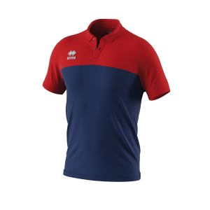Koszulka Polo BOB granatowo-czerwona