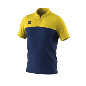 Koszulka Polo BOB granatowo-żółta