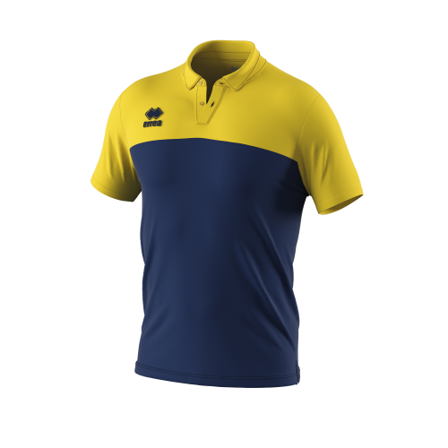 Koszulka Polo BOB granatowo-żółta