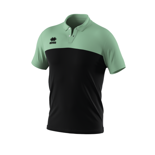 Koszulka Polo BOB czarno-miętowa