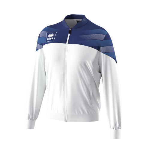 Bluza BILLY TRANSFER biało-granatowo-błękitna