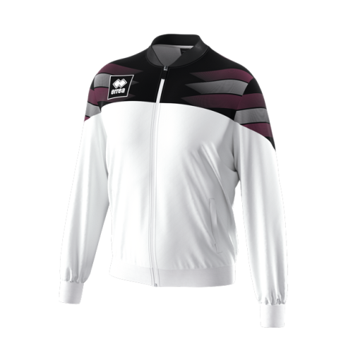 Bluza BILLY TRANSFER biało-antracytowo-różowa