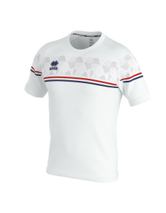 Koszulka DIAMANTIS biało-czerwono-granatowa 