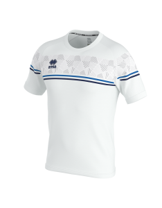 Koszulka DIAMANTIS biało-niebiesko-granatowa