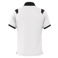 Koszulka Polo LUIS biało-czarno-antracytowa