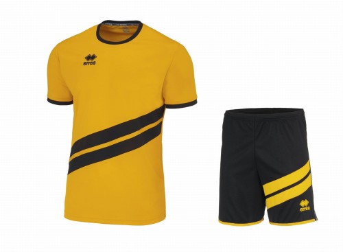 KOMPLET MECZOWY JARO bursztynowo-czarny