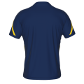 Koszulka CURTIS granatowo-biało-żółta