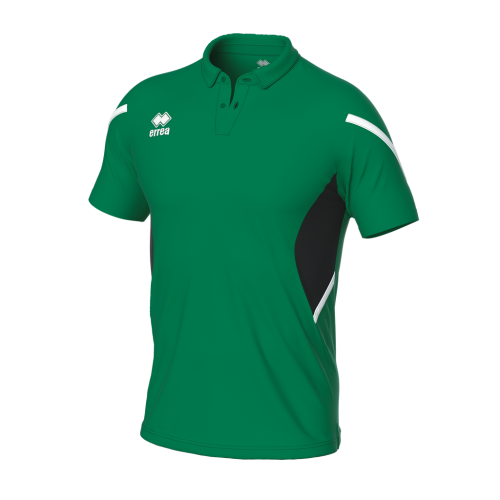 Koszulka Polo CLARK zielono-czarno-biała