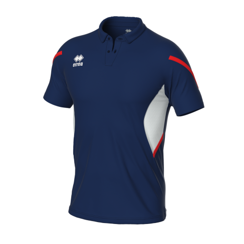 Koszulka Polo CLARK granatowo-biało-czerwona