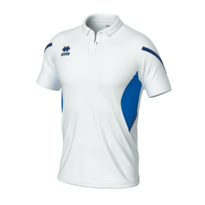 Koszulka Polo CLARK biało-niebiesko-granatowa