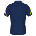 Koszulka Polo CLARK granatowo-biało-żółta