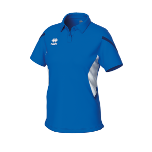 Koszulka damska Polo CARMEN niebiesko-biało-granatowa