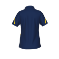 Koszulka damska Polo CARMEN granatowo-biało-żółta