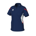 Koszulka damska Polo CARMEN granatowo-biało-czerwona