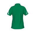 Koszulka damska Polo CARMEN zielono-czarno-biała