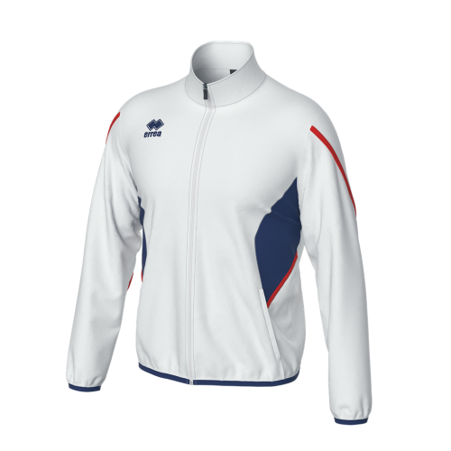 Bluza CHRISTOPHER biało-granatowo-czerwona