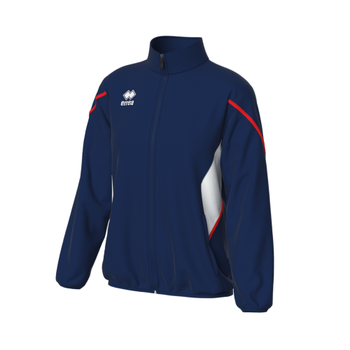 Bluza damska CRISTINE granatowo-biało-czerwona