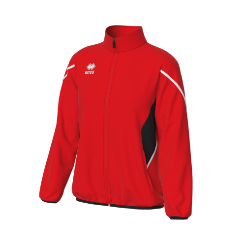 Bluza damska CRISTINE czerwono-czarno-biała