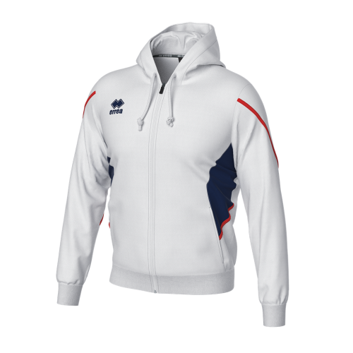 Bluza CLANCY biało-granatowo-czerwona