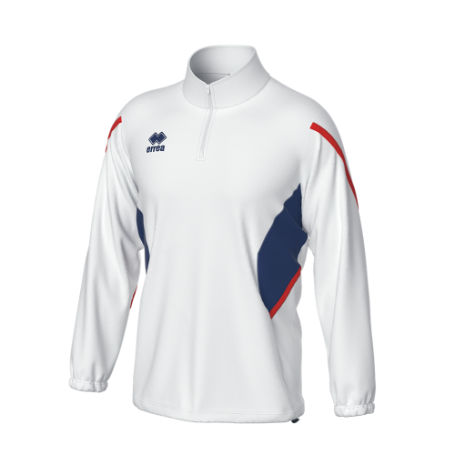 Bluza treningowa CHARLES biało-granatowo-czerwona