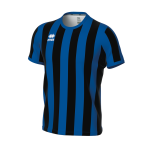 Koszulka STRIP czarno-niebieska