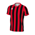 Koszulka STRIP czarno-czerwona