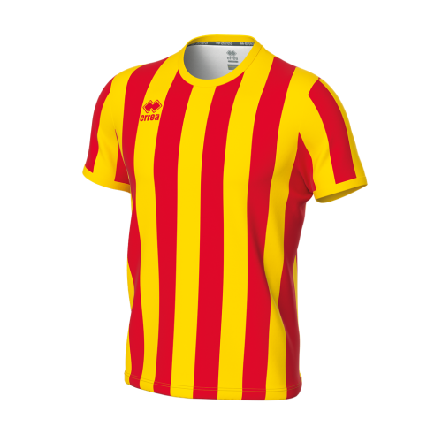 Koszulka STRIP czerwono-żółta