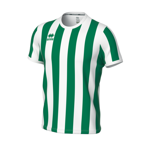 Koszulka STRIP zielono-biała