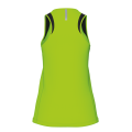 Koszulka STARTER WOMAN jaskrawozielono-czarna