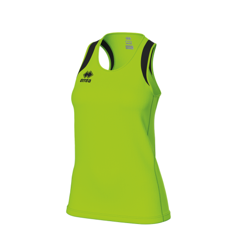 Koszulka STARTER WOMAN jaskrawozielono-czarna