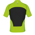 Koszulka ROGER jaskrawozielono-czarna