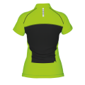 Koszulka SHELLY jaskrawozielono-czarna