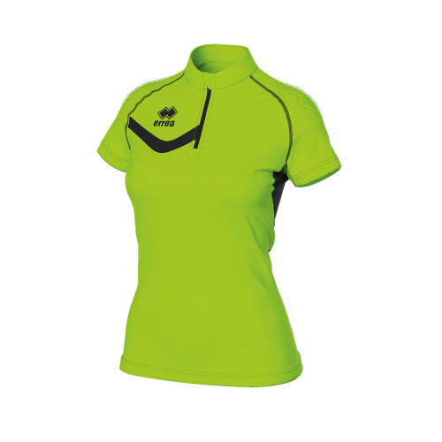 Koszulka SHELLY jaskrawozielono-czarna