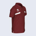 Koszulka Polo MELVIN bordowo-biała