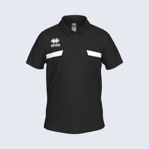 Koszulka Polo MELVIN czarno-biała