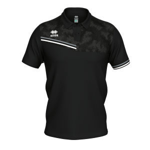 Koszulka Polo EMIR czarno-antracytowo-biała