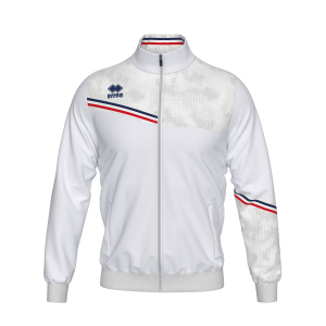 Bluza ERICK biało-granatowo-czerwona