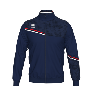 Bluza ERICK granatowo-czerwono-biała