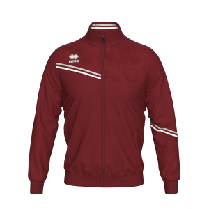 Bluza ERICK bordowo-szaro-biała