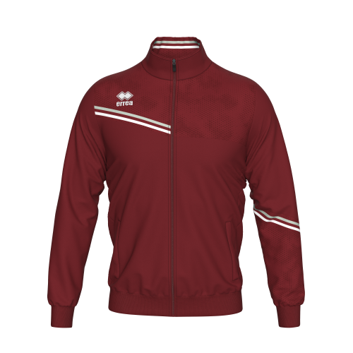 Bluza ERICK bordowo-szaro-biała