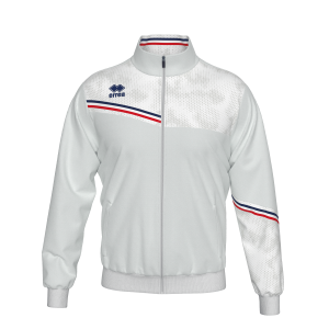 Bluza ELTON biało-granatowo-czerwona