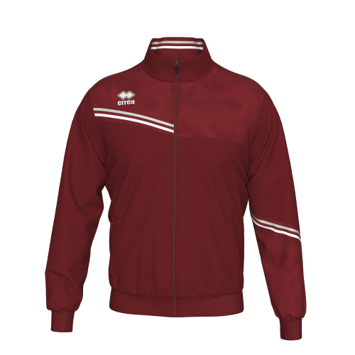 Bluza ELTON bordowo-szaro-biała